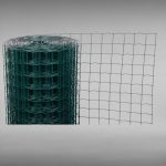 Ponthegesztett háló, Strend Pro Garden Europlast 3, sötétzöld, 100 cm x 25 m, rácsméret: 50 x 50 mm, drótvastagság: 2,2 mm, PVC bevonatos, négyzetrács