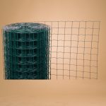 Ponthegesztett háló, Strend Pro Garden Europlast 3, sötétzöld, 100 cm x 25 m, rácsméret: 50 x 50 mm, drótvastagság: 2,2 mm, PVC bevonatos, négyzetrács