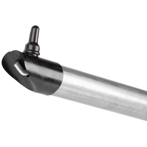 Kerítésoszlop merevítő, Strend Pro Garden Metaltec ZN, ezüst, 150 cm, átmérő: 38 mm, kerek, horganyzott acél