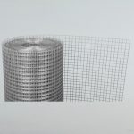 Ponthegesztett háló, Strend Pro Garden ZN, ezüst, 100 cm x 10 m, rácsméret: 19 x 19 mm, drótvastagság: 1,4 mm, horganyzott, négyzetrács