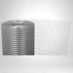 Ponthegesztett háló, Strend Pro Garden ZN, ezüst, 100 cm x 10 m, rácsméret: 19 x 19 mm, drótvastagság: 1,4 mm, horganyzott, négyzetrács