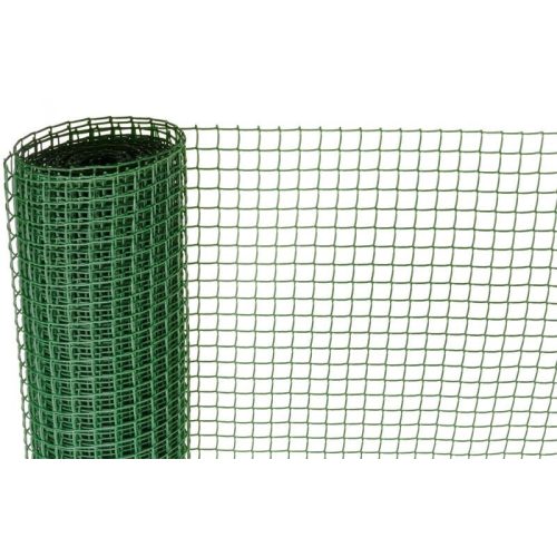 Műanyag kerítésháló, Strend Pro Garden Economy 7, zöld, 100 cm x 10 m, szemméret: 20 x 20 mm, 300 g/m2, négyzetrács, 100 % műanyag