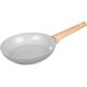 Serpenyő, MagicHome Harmony, 24 cm, világosszürke, indukciós alj, fa hatású kivitel, kerámia bevonat, minden tűzhelyhez, könnyen tisztítható