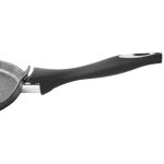 Palacsintasütő, MagicHome Black Line, 25 cm, fekete, márványbevonat, tapadásmentes, PFOA- és PFOS-mentes, minden tűzhelyhez, szilikon nyelű