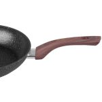 Serpenyő, MagicHome, Black Marble Line, 24 cm, fekete, tapadásmentes, 3 rétegű márványbevonat, indukciós alj, mosogatógépben mosható, PFOA-mentes