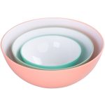 Salátástál készlet, MagicHome, 600/1500/3000 ml, 3 db-os, mikrohullámú sütőben használható, mosogatógépben mosható