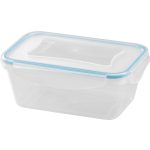 Tárolódoboz szett, MagicHome Lunchbox YH376, átlátszó, 3 db, 1000 ml, 189 x 131 x 77 mm, téglalap alakú, műanyag