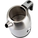 Vízforraló, MagicHome Laria, 1700 ml, ezüst, 1850–2200 W, gyorsforraló, hőmérővel, 360°-os talp, kivehető vízkőszűrő