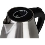 Vízforraló, MagicHome Madira, 1700 ml, ezüst, 1850–2200 W, gyorsforraló, rejtett fűtőszál, hőmérővel, 360°-os talp, kivehető vízkőszűrő, automatikus kikapcsolás