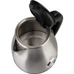 Vízforraló, MagicHome Madira, 1700 ml, ezüst, 1850–2200 W, gyorsforraló, rejtett fűtőszál, hőmérővel, 360°-os talp, kivehető vízkőszűrő, automatikus kikapcsolás