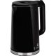 Vízforraló, MagicHome Blackira, 1700 ml, fekete, 1850–2200 W, gyorsforraló, rejtett fűtőszál, 360°-os talp, vízkőszűrő, automatikus kikapcsolás, üresjárat és túlmelegedés elleni védelem