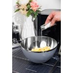 Tál, MagicHome, 22 cm, rozsdamentes acél belső, polipropilén külső, csúszásmentes, higiénikus, korrózióálló, könnyen tisztítható, kézi mosás