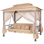 ALIPASCHA Lux 3-4 személyes hintaágy - 257x174x235cm