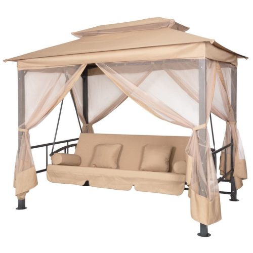 ALIPASCHA Lux 3-4 személyes hintaágy - 257x174x235cm