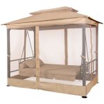 ALIPASCHA Lux 3-4 személyes hintaágy - 257x174x235cm