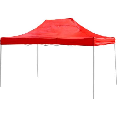 FESTIVAL 30 kerti sátor - 3x3 méter, piros