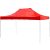 FESTIVAL 30 kerti sátor - 3x3 méter, piros