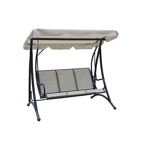 CASABLANCA 3 személyes hintaágy - bézs - 194x119x170cm