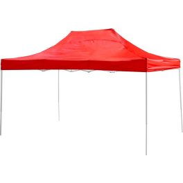 FESTIVAL 45 kerti sátor - 3x4,5 méter, piros