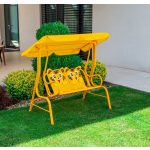 LEQ SANDIA Mono 2 személyes gyermek hintaágy - tigris, 115x75x110cm