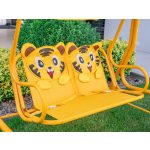 LEQ SANDIA Mono 2 személyes gyermek hintaágy - tigris, 115x75x110cm