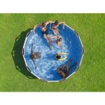 BESTWAY Steel Pro Max csővázas medence szett, 305 x 76 cm, papírszűrős, vízkapacitás 4678 l (56408)