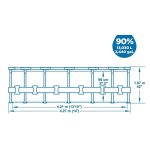 BESTWAY Steel Pro MAX Set medence 427cm x 107cm (56950)