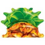 BESTWAY, 43310 pihenőmatrac, Pineapple, 174 x 96 cm