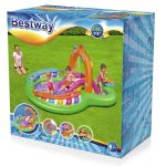 BESTWAY, 53117, Sing 'n Splash, felfújható gyermekmedence, 2,95 x 1,90 x 1,37 m