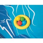 BESTWAY, 53069, Lava Lagoon, felfújható gyermekmedence, 2,65 x 2,65 x 1,04 m