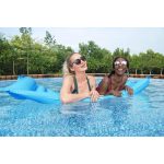 BESTWAY Power Steel csővázas medence szett, 549 x 122 cm, papírszűrővel, létrával, takaróponyvával, ChemConnect adagolóval (56977)