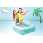 INTEX 57100, Play box, felfújható sokszínű gyermekmedence, 0,86 x 0,86 x 0,25 m