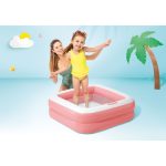 INTEX 57100, Play box, felfújható sokszínű gyermekmedence, 0,86 x 0,86 x 0,25 m