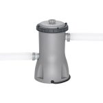 BESTWAY Power Steel csővázas medence szett, 488 x 244 x 122 cm, papírszűrős, létrával, takaróponyvával (56670)