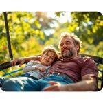 Fészekhinta, Neo-Sport NS-104, fekete/kék, átmérő: 120 cm, vízálló, állítható kötélmagasság: 90-160 cm, acél váz, poliészter pókhálókötél, teherbírás: 150 kg, kerek