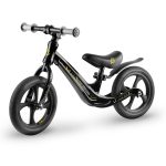 Kétkerekű futóbicikli, Ricokids Funnu, fekete, magnézium váz, EVA habkerekek 29 cm, állítható ülésmagasság 35-42 cm, gumírozott markolatok ütközőkkel, könnyű