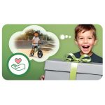 Kétkerekű futóbicikli, Ricokids Fun Adventure, zöld, acél váz, EVA hab kerekek 29 cm, állítható ülésmagasság 32–42 cm, hátsó fék, ultrakönnyű