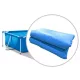 Medence belső fólia, Intex Rectangular Frame, 450 x 220 x 84 cm, kék, csővázas, 3 rétegű PVC, leeresztő szeleppel, szűrő csatlakozással (10580)