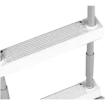 INTEX szürke biztonsági medence létra létrafoka, 97 - 132 cm magas létrához (12629)