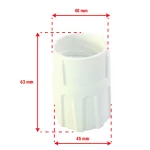 INTEX Auto PoolCleaner 28007, ZX50 tömlő-hollandi anya, cserealkatrész (13124)