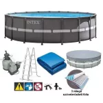 INTEX UltraSet XTR medence D7,32m x 132cm homokszűrővel (26340)