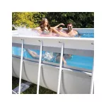 INTEX MetalPrism Set Vision négyszögletű medence 400 x 200 x 120 cm (26770)