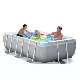   INTEX MetalPrism Set négyszögletű medence 300 x 175 x 80 cm (26784)