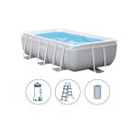 INTEX MetalPrism Set négyszögletű medence 300 x 175 x 80 cm (26784)