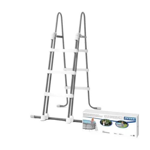 INTEX Biztonsági medence létra 3 fokos 122cm magas medencékhez (28076)