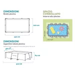 INTEX Metal medence 450 x 220 x 84 cm (28273) (sérült csomagolás)