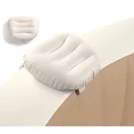 Felfújható fejtámla, Intex PureSpa, 24 x 19 x 6 cm, fehér, vinil, állítható magasság, jacuzzihoz (28506)