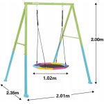 INTEX prémium kerti fészekhinta, 201 x 235 x 200 cm (44111)