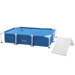 INTEX Rectangular Frame Baby Pool Set pancsoló medence szett, rámpával, 229 x 152 x 45.7 cm (48404)