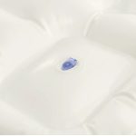 Felfújható babafürdető, Intex, csillagos, 89 x 66 x 25 cm, fehér, puha felfújható kialakítás, csúszásgátló támasztó dudorral, kézi pumpával (48523)